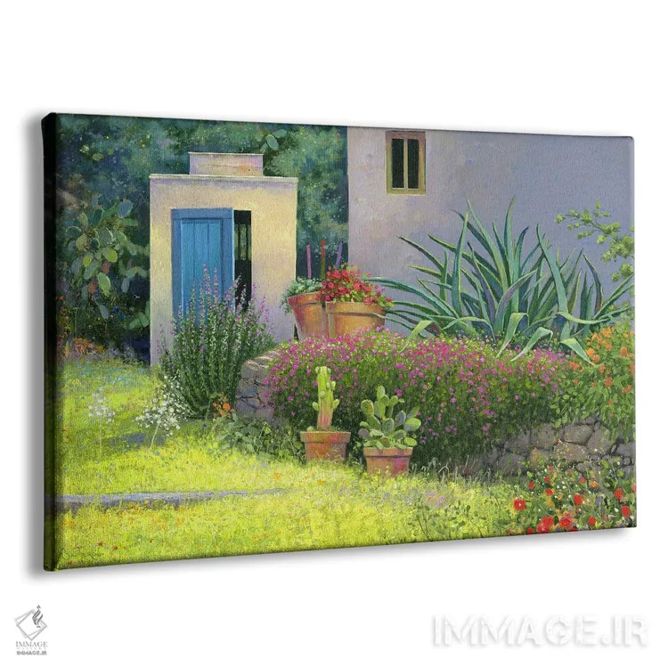 تابلو باغ ۳ اثر بنیتو سالمرون - نمای پرسپکتیو محصول