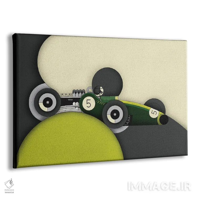 تابلو کلارک ۵ اثر جان باتالگازی - نمای پرسپکتیو محصول