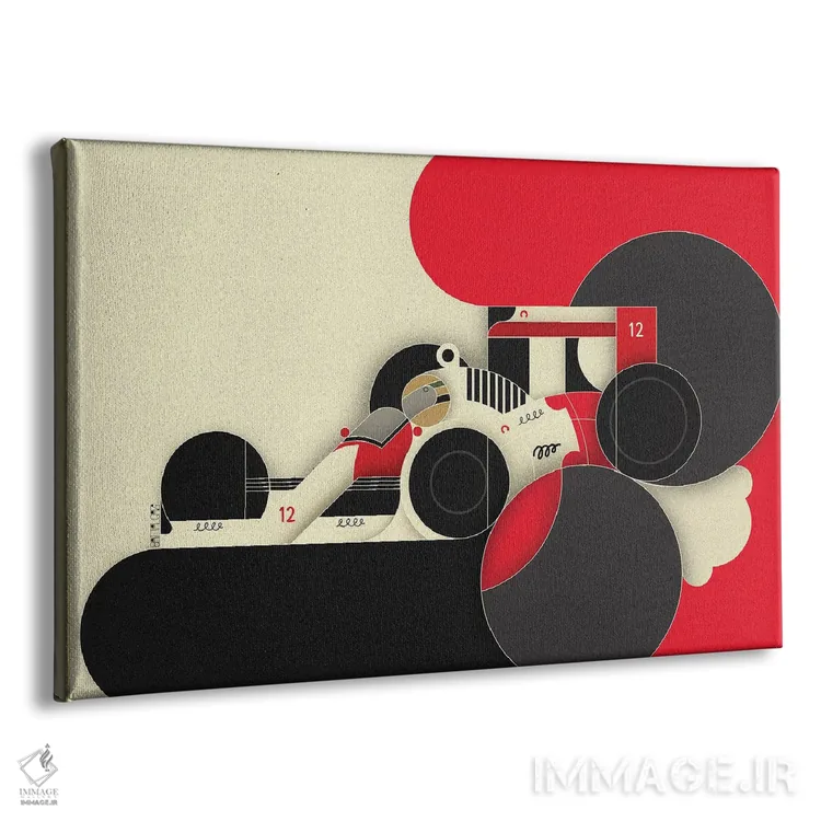 تابلو آیرتون ۱۲ اثر جان باتالگازی - نمای پرسپکتیو محصول