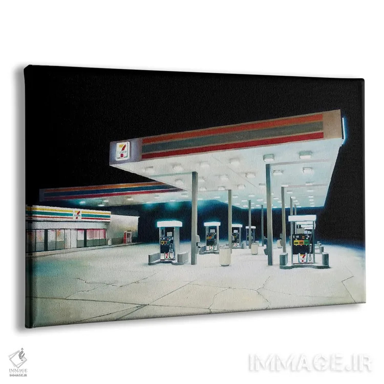 تابلو سوپرمارکت 7-یازده (برند فروشگاهی) اثر برحذر از خلأ (نام آرتیست/استودیو) - نمای پرسپکتیو محصول