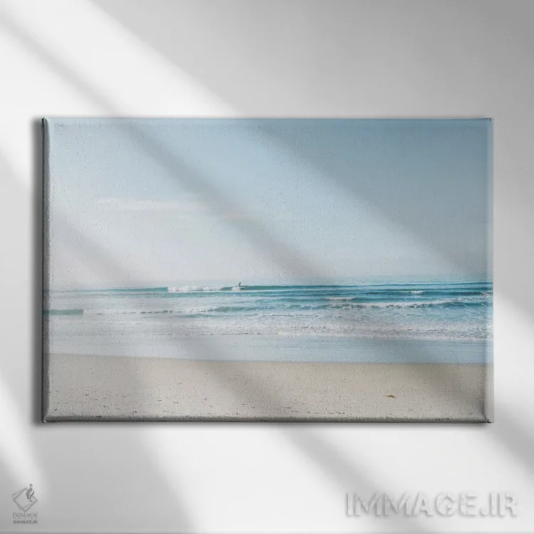 تابلو موجسواری کالیفرنیا II اثر بثانی یانگ - نمای روبهرو روی دیوار