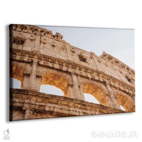 تابلو کولوسئوم روم چهار اثر بثانی یانگ - نمای پرسپکتیو محصول