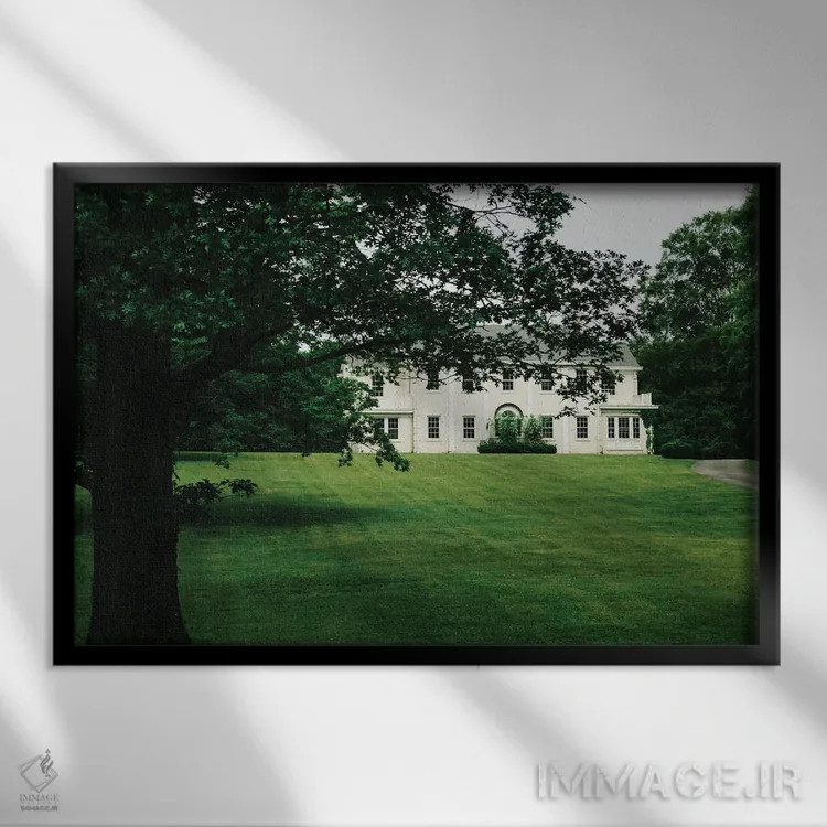 تابلو عمارت نشویل اثر بثانی یانگ - نمای قابدار مشکی