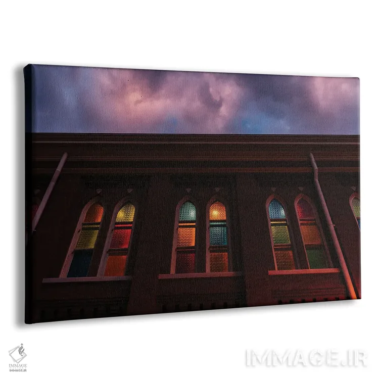 تابلو غروب در رایمن اثر بثانی یانگ - نمای پرسپکتیو محصول