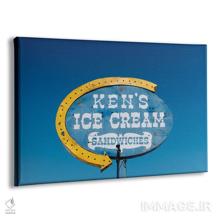 تابلو بستنی نیومکزیکو اثر بثانی یانگ - نمای پرسپکتیو محصول