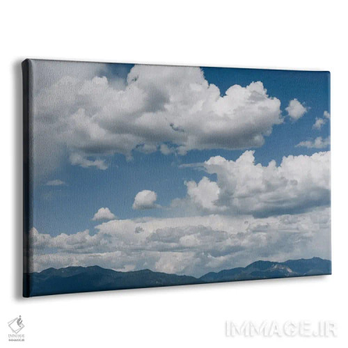 تابلو آسمان کوه تائوس اثر بثانی یانگ - نمای پرسپکتیو محصول
