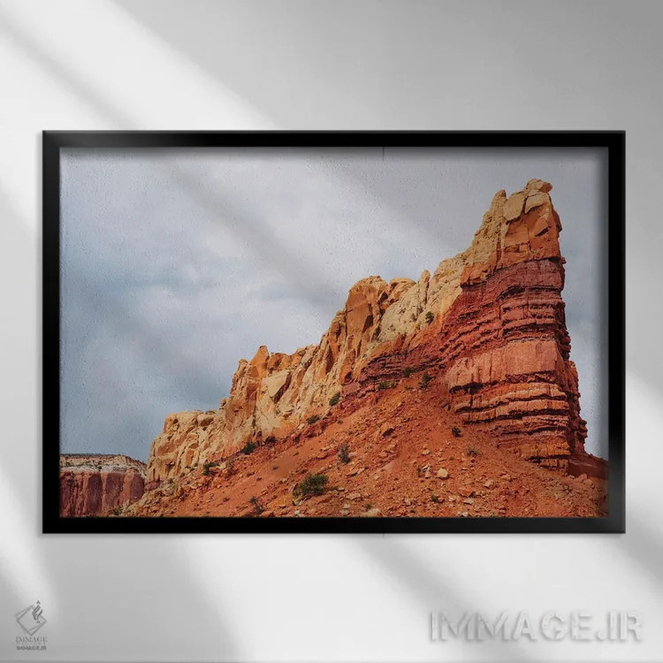 تابلو آبیکیویو ۵ اثر بثانی یانگ - نمای قابدار مشکی