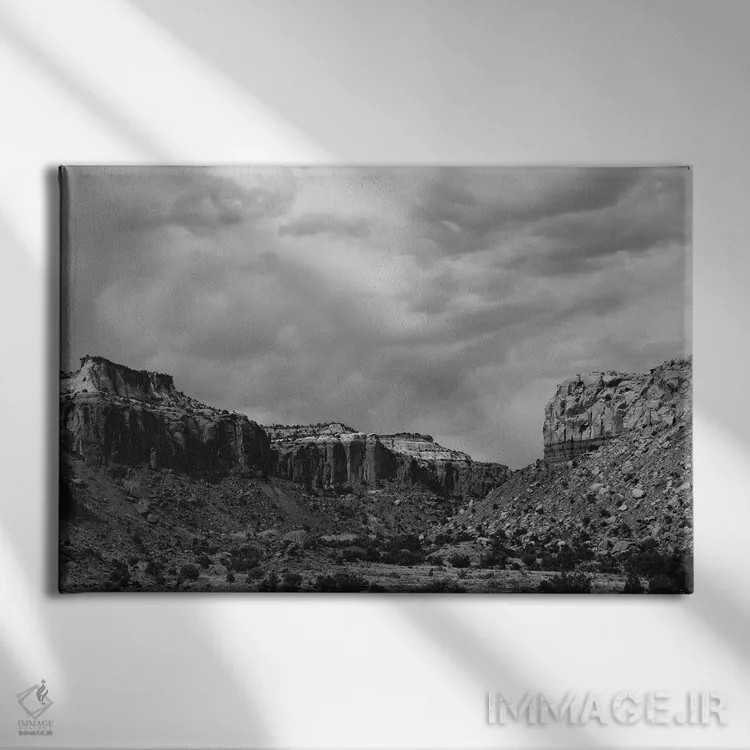 تابلو آبیکیویو اثر بثانی یانگ - نمای روبهرو روی دیوار