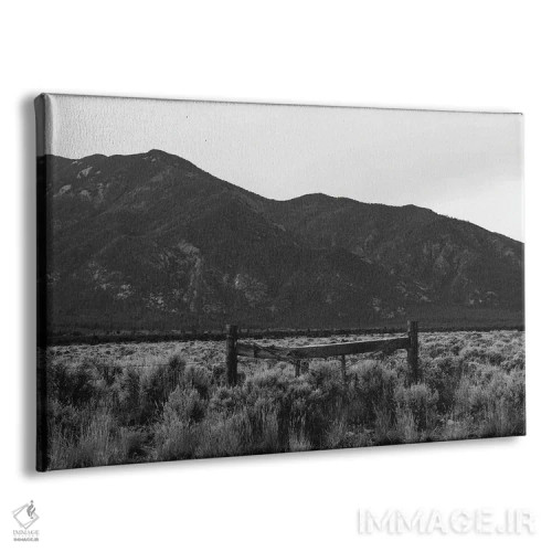 تابلو کوههای تائوس ۴ اثر بثانی یانگ - نمای پرسپکتیو محصول