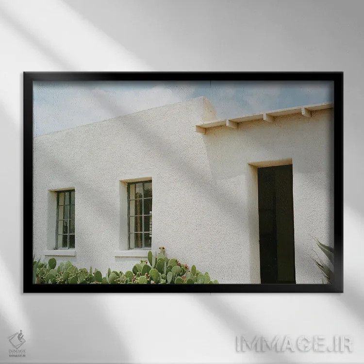 تابلو مارفا تگزاس ۱۳ اثر بثانی یانگ - نمای قابدار مشکی