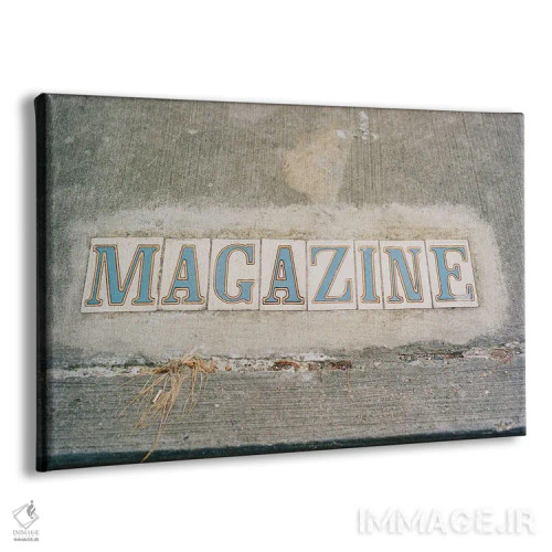 تابلو خیابان مگزین نیواورلئان روی نگاتیو اثر بثانی یانگ - نمای پرسپکتیو محصول