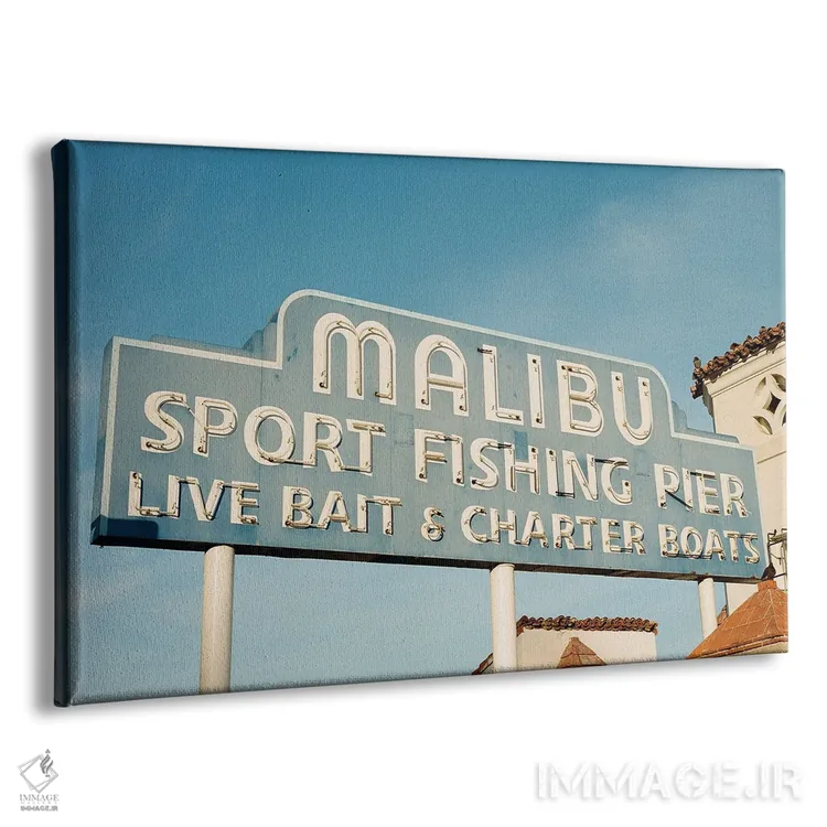 تابلو اسکلهٔ مالیبو شماره سه اثر بثانی یانگ - نمای پرسپکتیو محصول