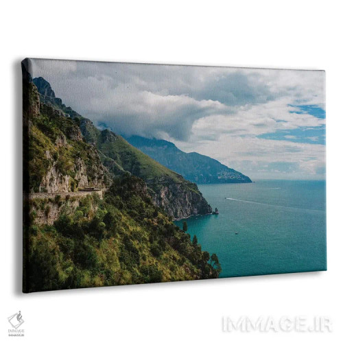 تابلو جاده ساحلی آمالفی شماره نوزده اثر بثانی یانگ - نمای پرسپکتیو محصول