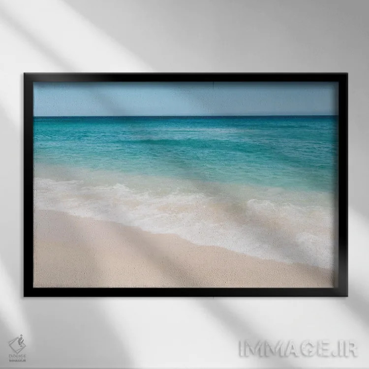 تابلو کابو سان لوکاس شماره شش اثر بثانی یانگ - نمای قابدار مشکی