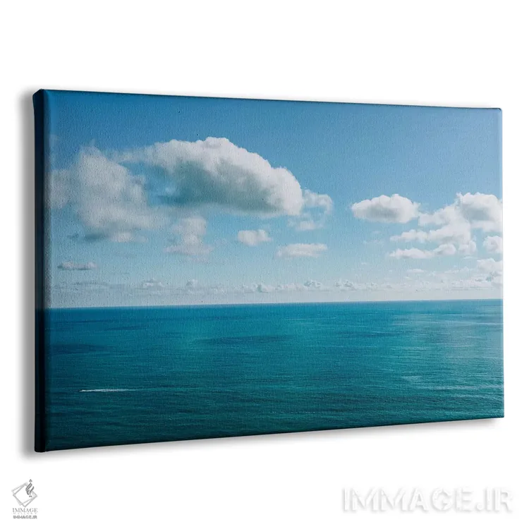 تابلو منظرهٔ اقیانوس ساحل آمالفی شماره چهار اثر بثانی یانگ - نمای پرسپکتیو محصول