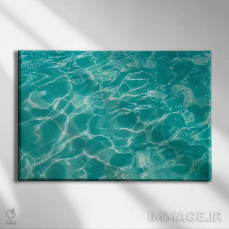 تابلو آب کابو اثر بثانی یانگ - نمای روبهرو روی دیوار