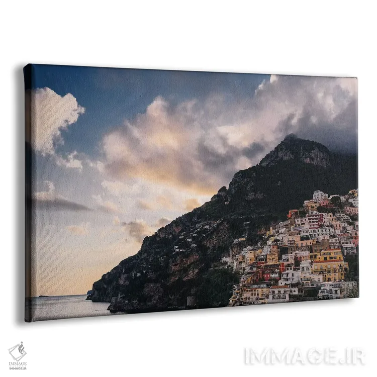 تابلو غروب پوزیتانو شش اثر بثانی یانگ - نمای پرسپکتیو محصول