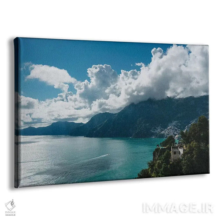 تابلو نمای پوزیتانو پنج اثر بثانی یانگ - نمای پرسپکتیو محصول