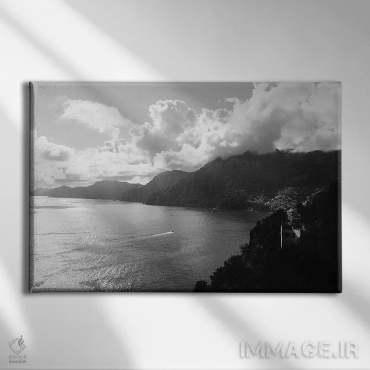 تابلو نمای پوزیتانو چهار اثر بثانی یانگ - نمای روبهرو روی دیوار