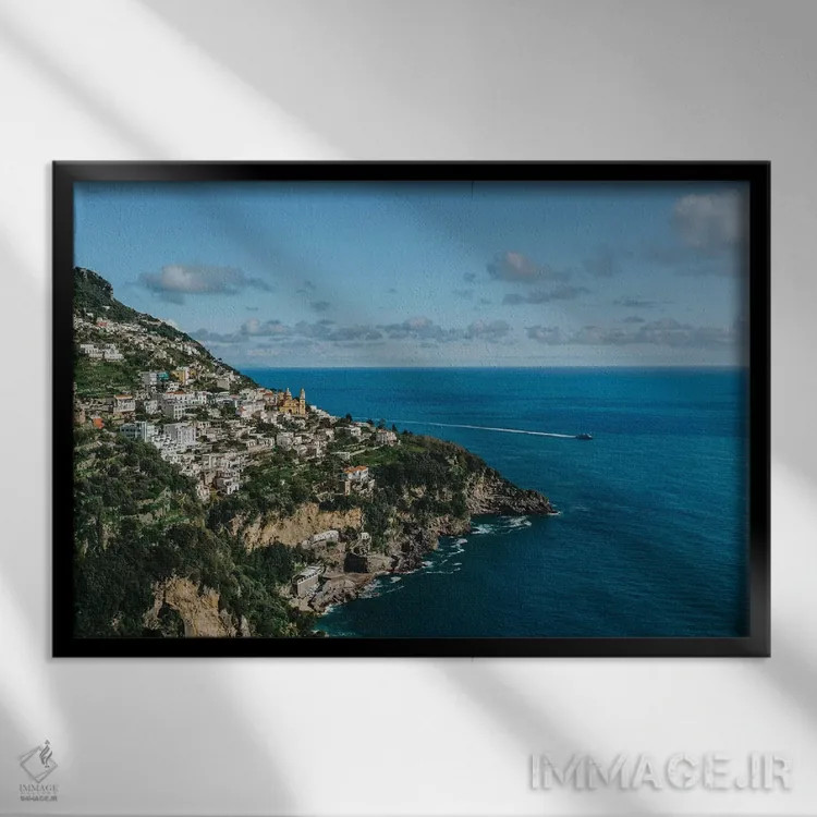 تابلو پرایانو، ایتالیا یک اثر بثانی یانگ - نمای قابدار مشکی