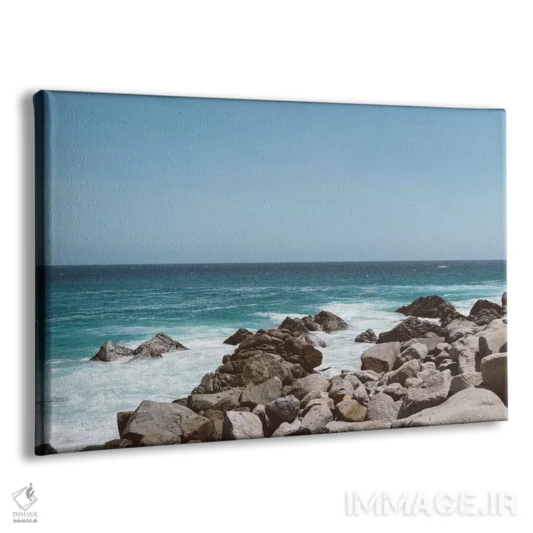 تابلو قایق کبو سه اثر بثانی یانگ - نمای پرسپکتیو محصول