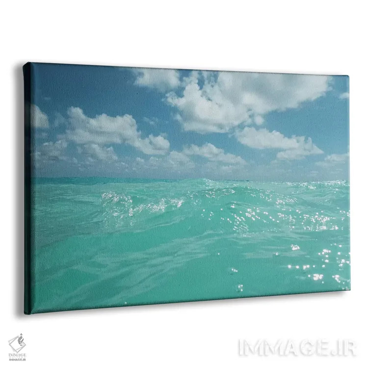 تابلو آبهای هاوایی اثر بثانی یانگ - نمای پرسپکتیو محصول