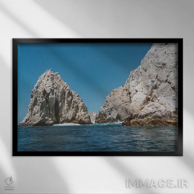 تابلو کبو سن لوکاس شانزده اثر بثانی یانگ - نمای قابدار مشکی