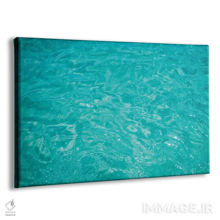 تابلو آب کبو سه اثر بثانی یانگ - نمای پرسپکتیو محصول