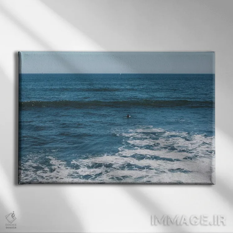 تابلو منتظرت خواهم ماند اثر بثانی یانگ - نمای روبهرو روی دیوار