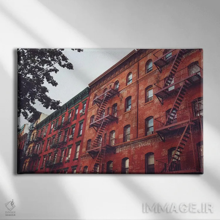 تابلو ایتالیای کوچک اثر بثانی یانگ - نمای روبهرو روی دیوار