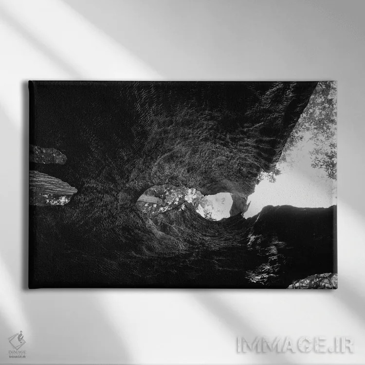 تابلو درون یک درخت سرخچوب اثر بثانی یانگ - نمای روبهرو روی دیوار