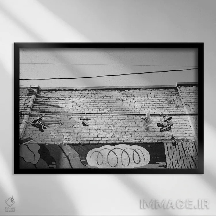 تابلو سان فرانسیسکو سوم اثر بثانی یانگ - نمای قابدار مشکی