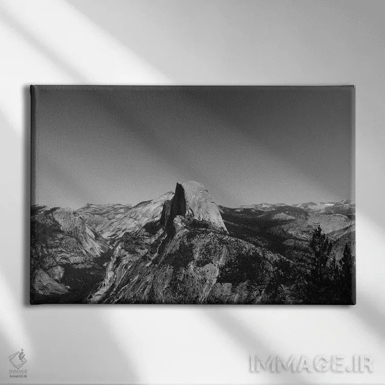 تابلو Yosemite National Park VI,نقطه گلیشر - پارک ملی یوسیمیتی ششم اثر بثانی یانگ - نمای روبهرو روی دیوار