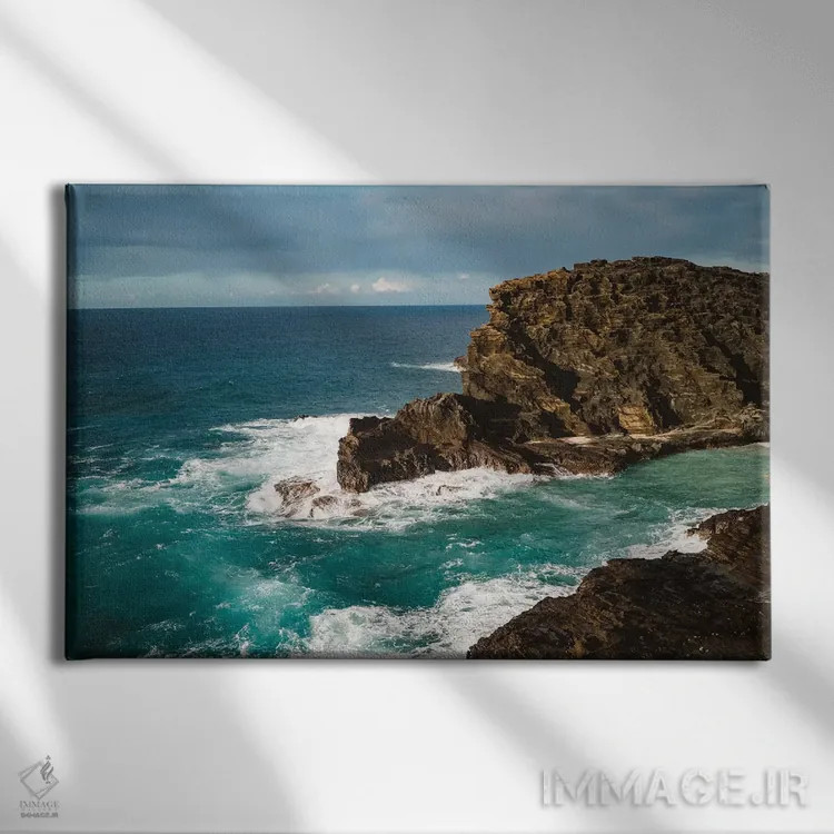 تابلو اوآهو هاوایی پنجم اثر بثانی یانگ - نمای روبهرو روی دیوار