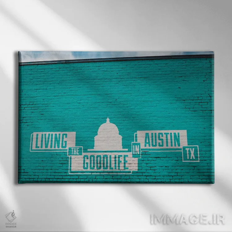 تابلو زندگی خوب اثر بثانی یانگ - نمای روبهرو روی دیوار