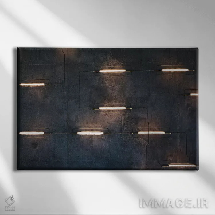 تابلو درمانت میکنم اثر بثانی یانگ - نمای روبهرو روی دیوار