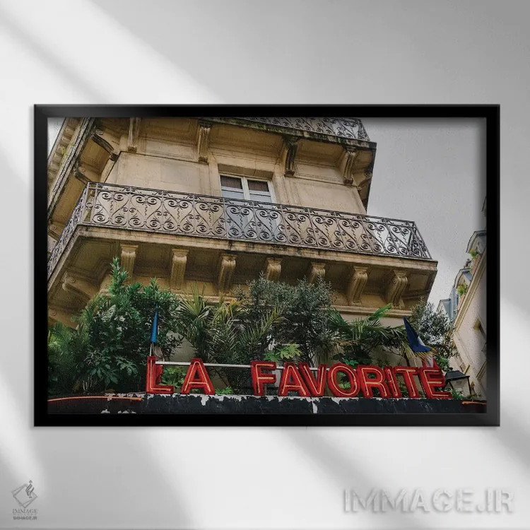 تابلو مورد علاقه اثر بثانی یانگ - نمای قابدار مشکی