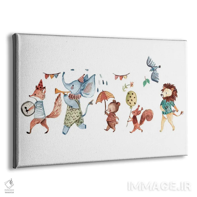 تابلو کارناوال اثر برنادت اوربانویک - نمای پرسپکتیو محصول