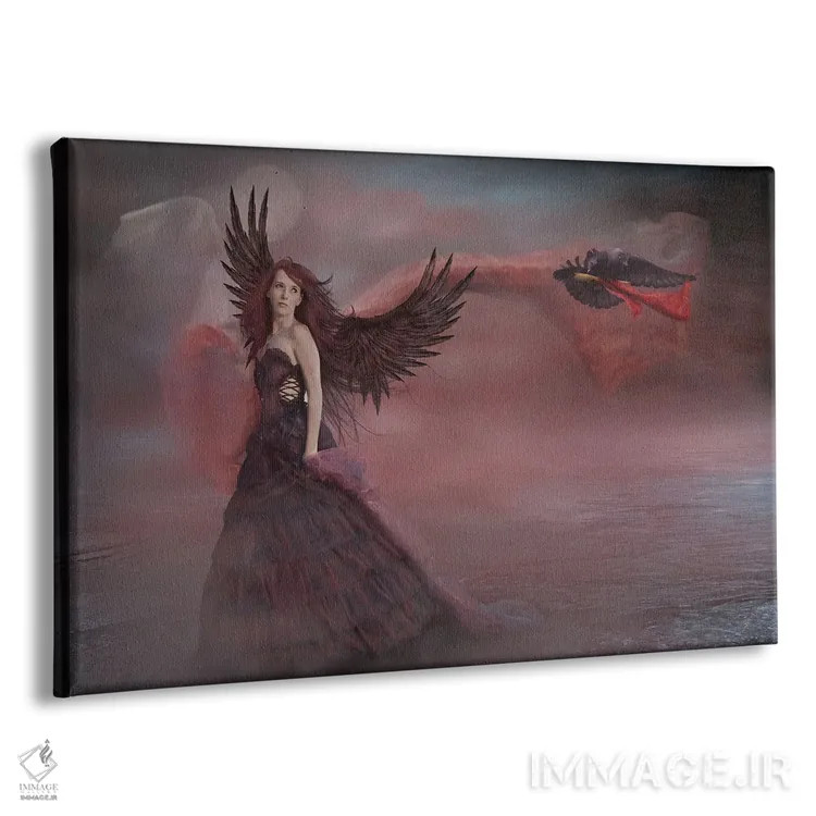 تابلو کد قرمز اثر بابت ون دن برگ - نمای پرسپکتیو محصول