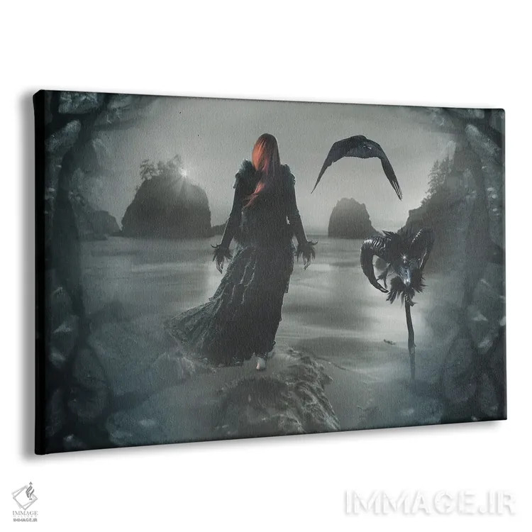 تابلو دوردست اثر بابت ون دن برگ - نمای پرسپکتیو محصول