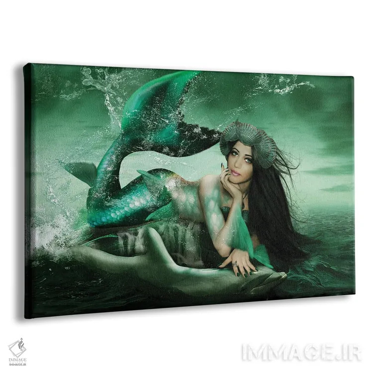 تابلو پاشیدن (پاشش آب) اثر بابت ون دن برگ - نمای پرسپکتیو محصول