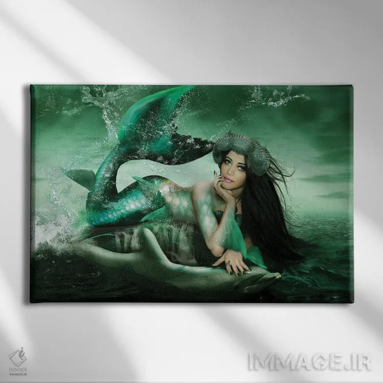 تابلو پاشیدن (پاشش آب) اثر بابت ون دن برگ - نمای روبهرو روی دیوار