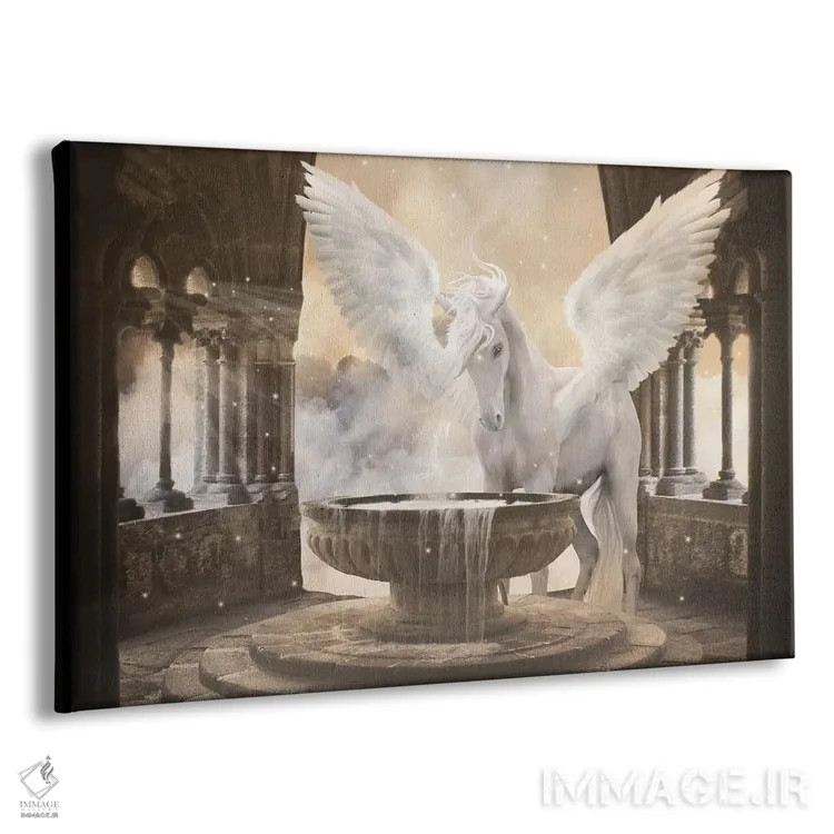 تابلو تکشاخ آسمانی اثر بابت ون دن برگ - نمای پرسپکتیو محصول