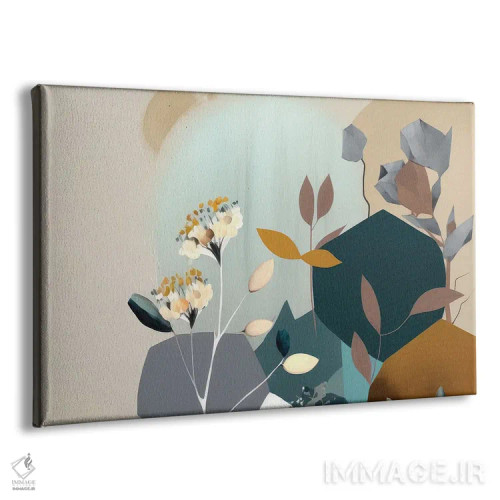 تابلو شکوفههای مدرن اثر بلا ایو - نمای پرسپکتیو محصول