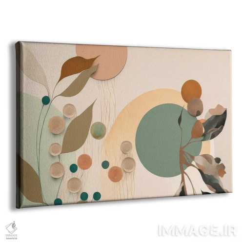 تابلو برگهای قدیمی (وینتیج) اثر بلا ایو - نمای پرسپکتیو محصول