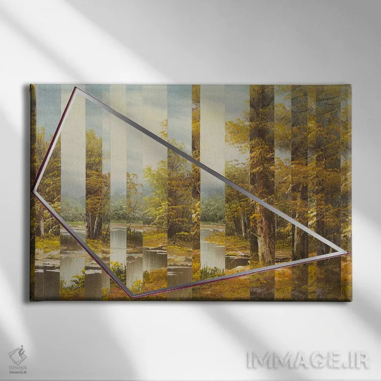 تابلو فصل خارج (از اوج) اثر بالدوین رینگستد - نمای روبهرو روی دیوار