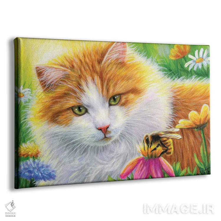 تابلو وزوزی برای باترشک (نبات کرهای) اثر بریجت واث - نمای پرسپکتیو محصول