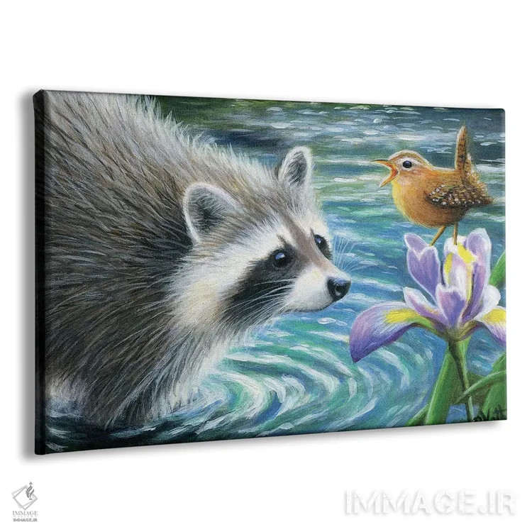 تابلو سرناد بهاری اثر بریجت واث - نمای پرسپکتیو محصول