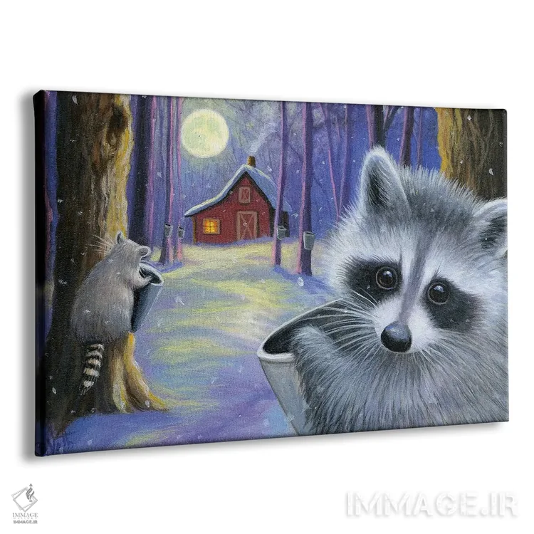 تابلو ماه شیرین اثر بریجت واث - نمای پرسپکتیو محصول