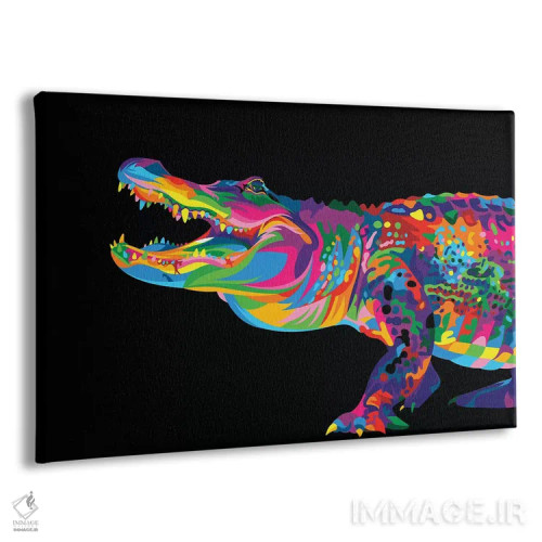 تابلو تمساح اثر باب ویر - نمای پرسپکتیو محصول